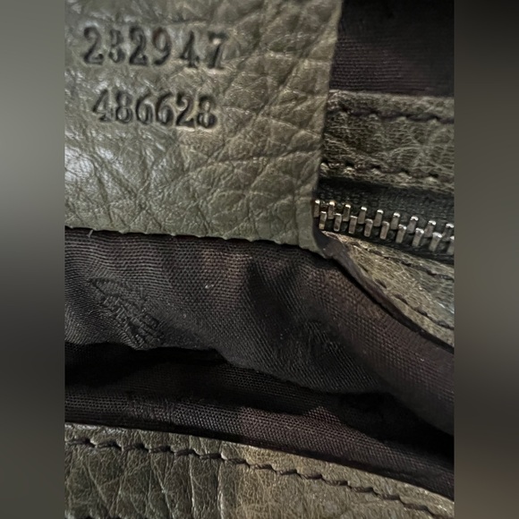 Gucci Beige GG Canvas Bamboo Libeccio Tote Bag - Picture 12 of 15